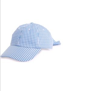 Gingham bow hat